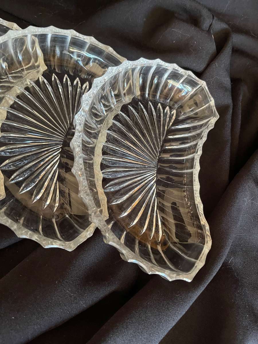 Salad Bowls/ plates Crystal set x6