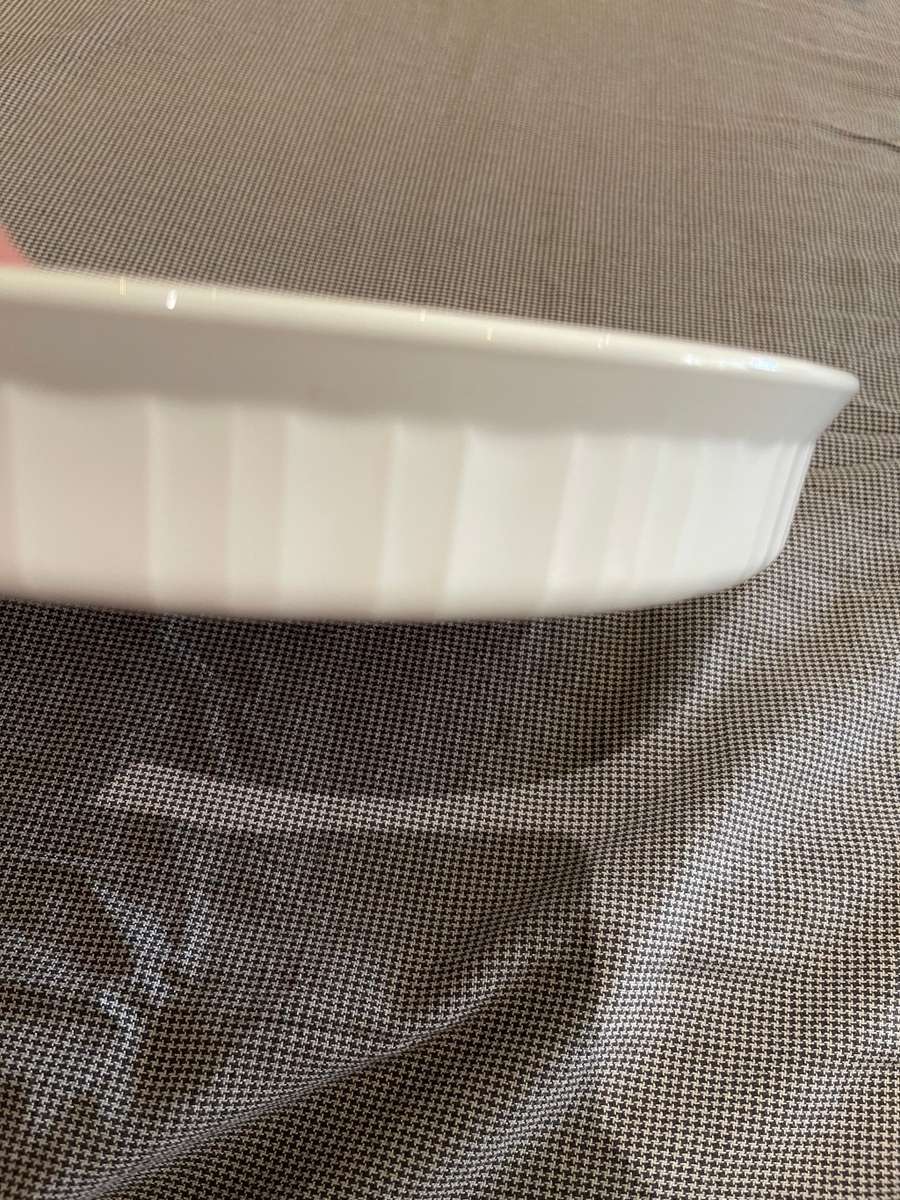 Bowl Corningware pie dish