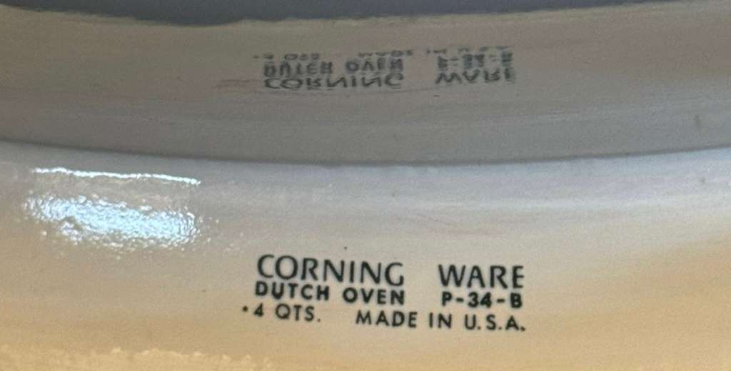 Oven dish Corningware