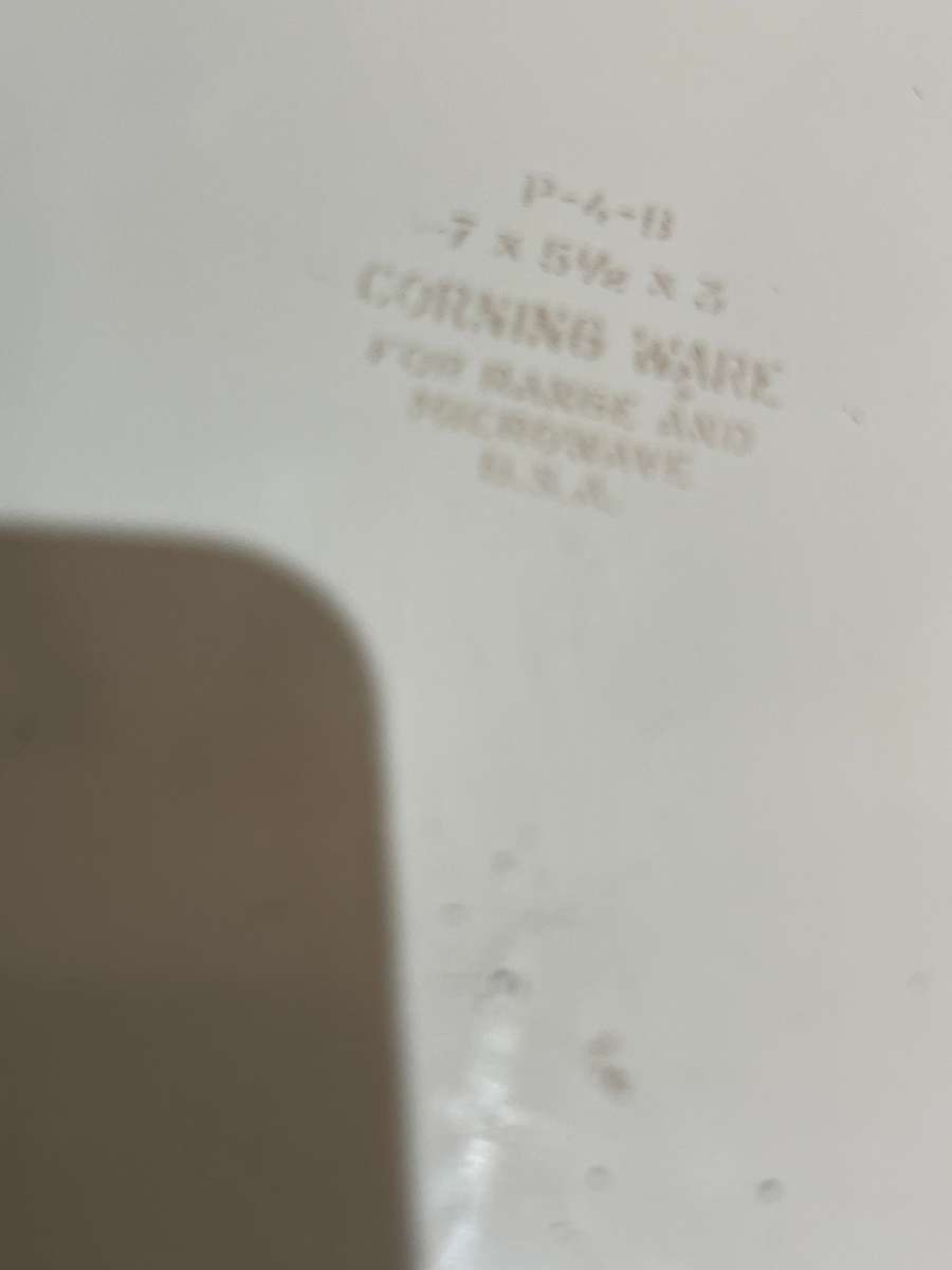 Oven dish Corningware(G)