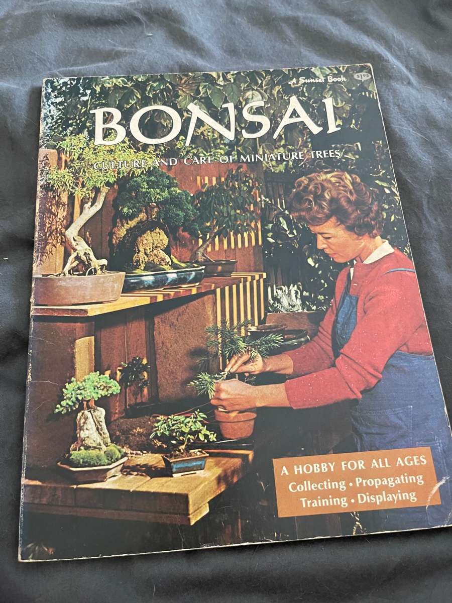 Bonsai trees books x3