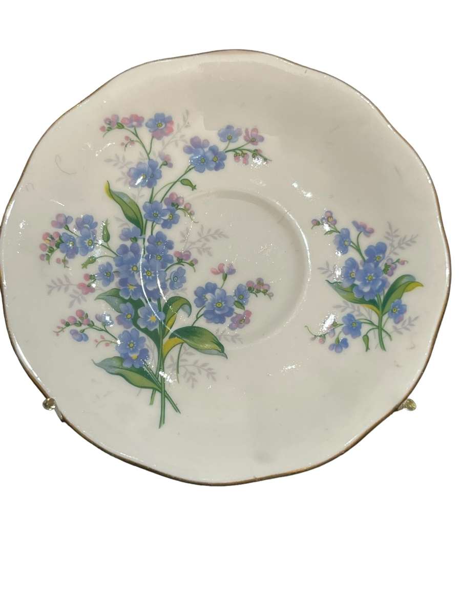 Saucer Royal Albert Forget Me Not