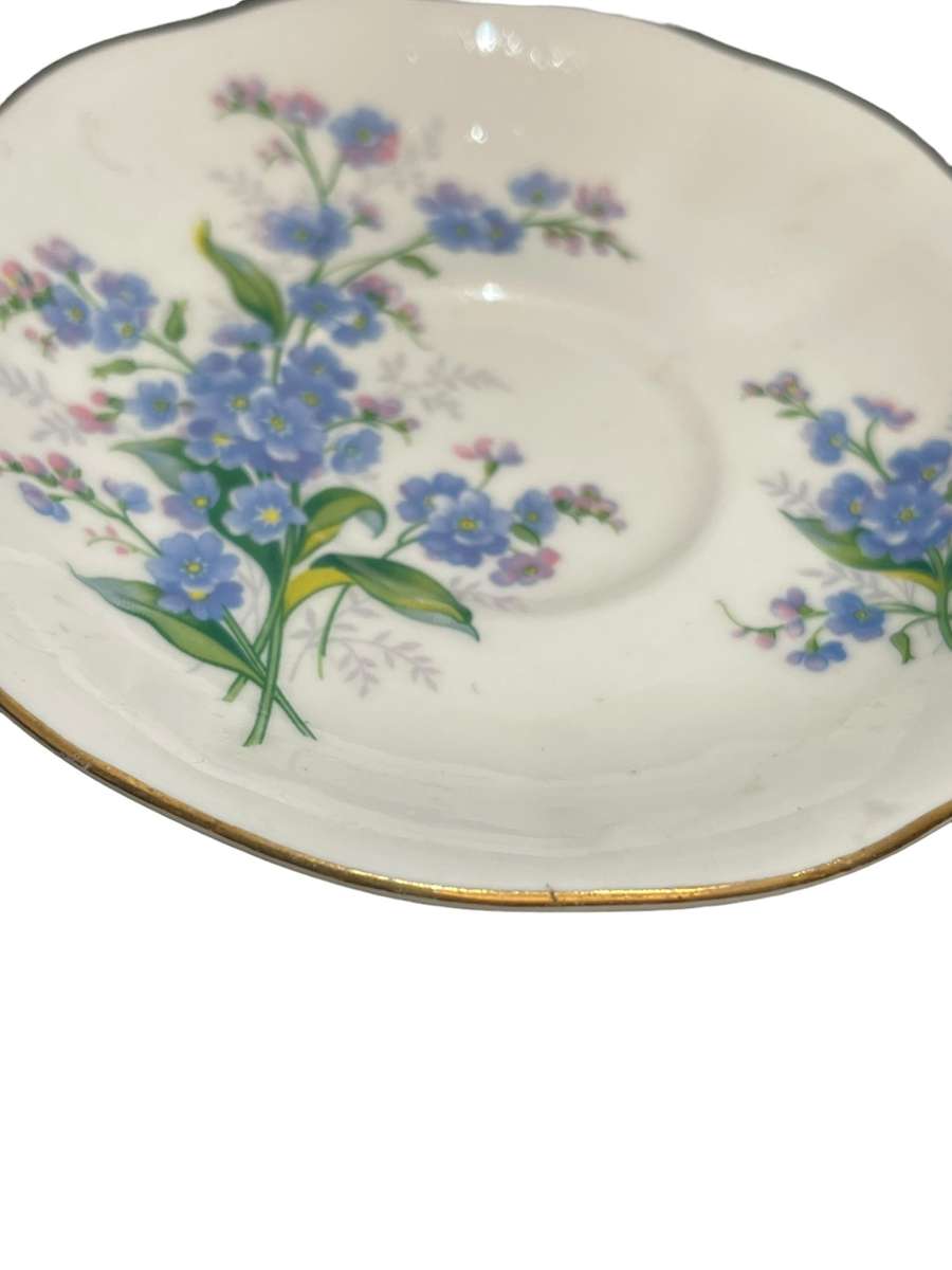 Saucer Royal Albert Forget Me Not