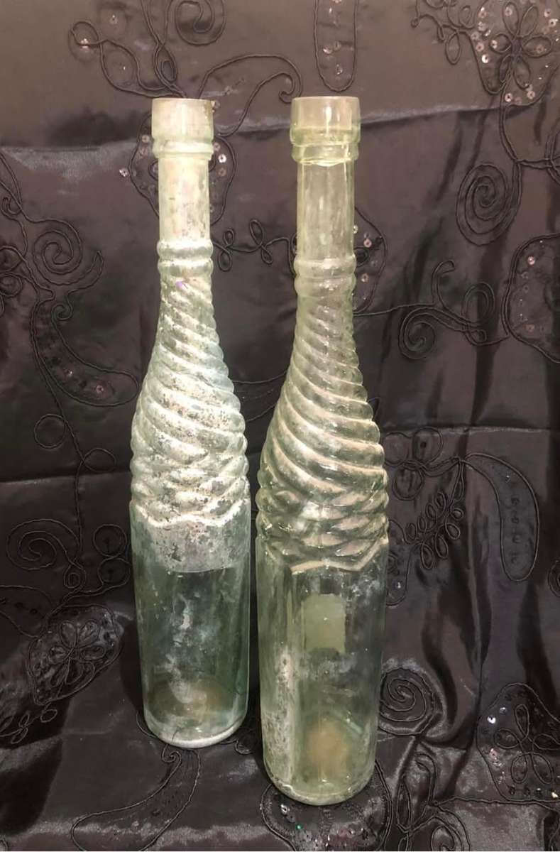 Bottles glass antique