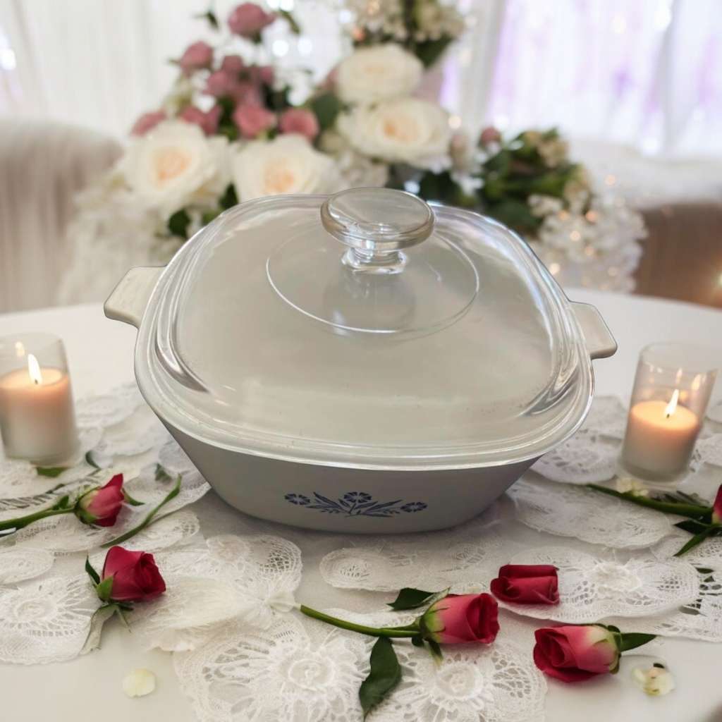 Oven dish Corningware lidded