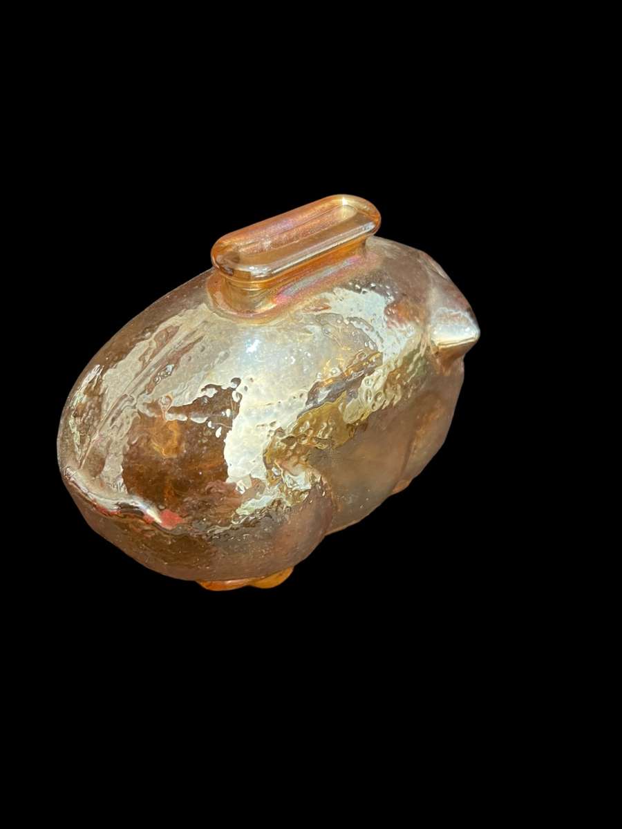 Ornament carnival glass