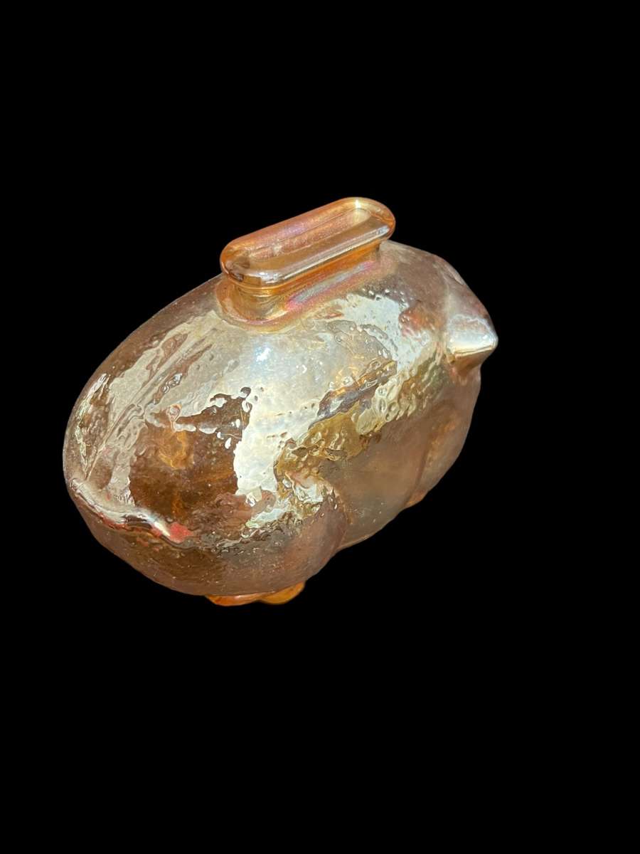 Ornament carnival glass