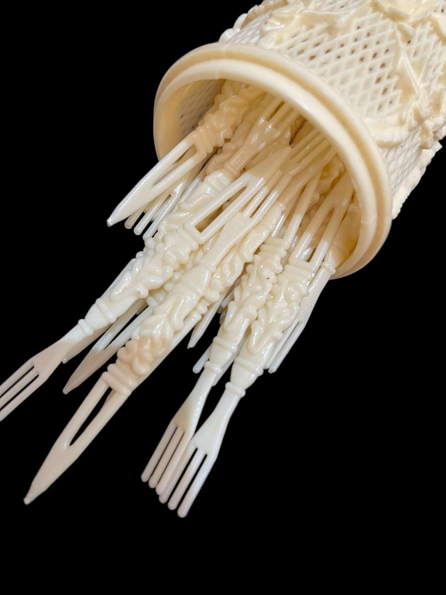 Cocktail forks Oriental