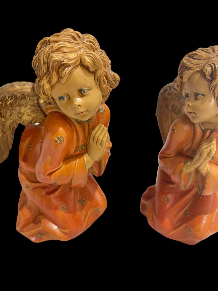 Ornaments cherubs/angels set