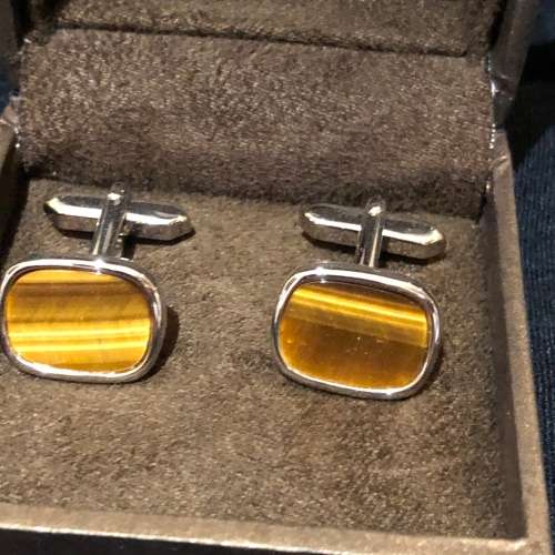 Cufflinks Tigers Eye(MIS361)