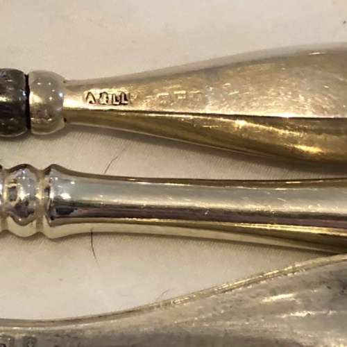 Sterling Silver Antique Dresser Items