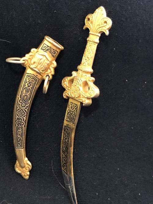 Dagger Ornamental Brass(MIS223)