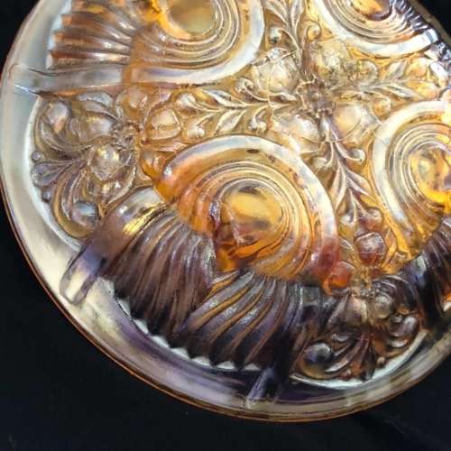 Carnival Glass BowlMAKE OFFER(GLS150)