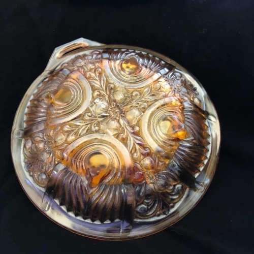 Carnival Glass BowlMAKE OFFER(GLS150)