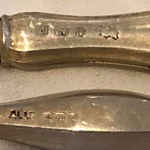 Sterling Silver Antique Dresser Items