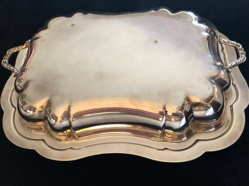 Lidded Server Silver Plated