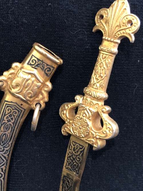 Dagger Ornamental Brass(MIS223)