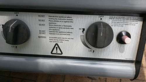 GAS  OUTDOOR BRAAI  WITHOUT GAS TANK