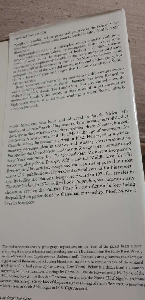 FRONTIERS - NEIL MOSTERT :EPIC OF SOUTH AFRICA'S XHOSA PEOPLE