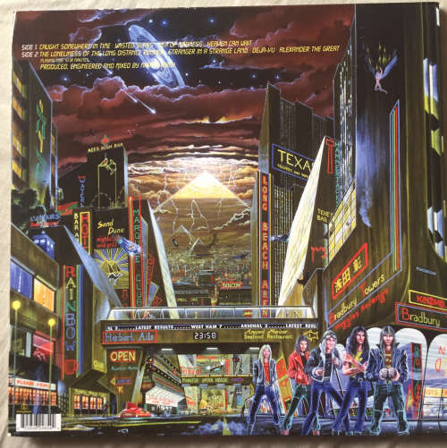 Iron Maiden- Somewhere In Time Re Issue Lp