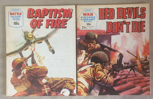 Battle Picture Library Comics X 10