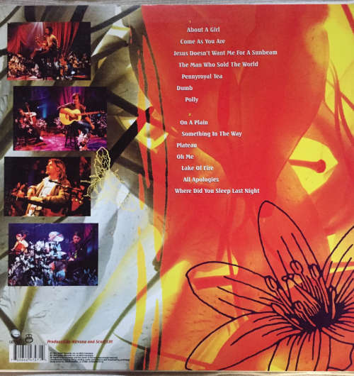 Nirvana Vinyl Records X 2 Nevermind & Mtv Unplugged Re Issues