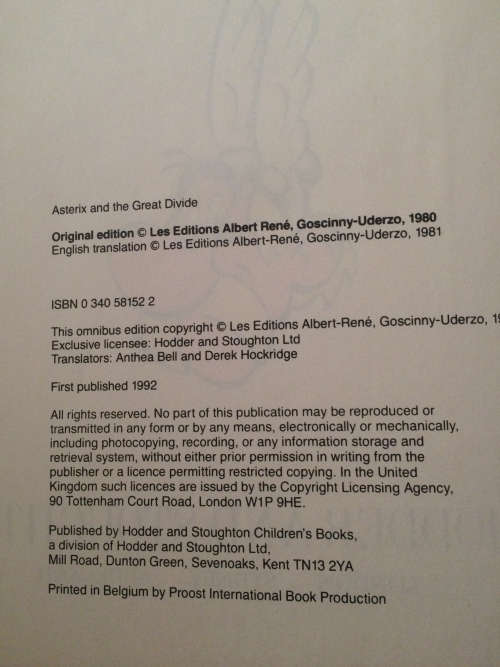 The Amazing Asterix Omnibus