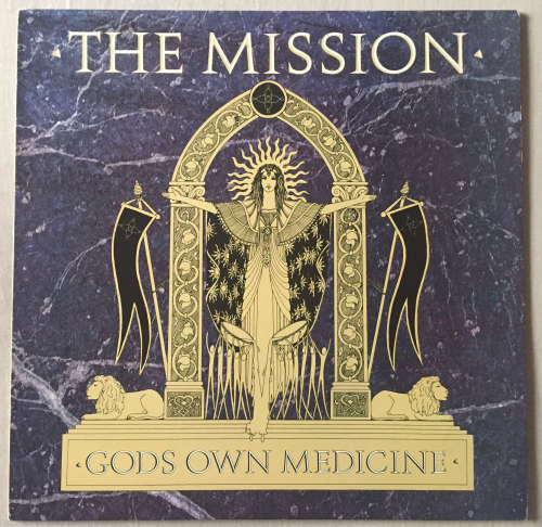 The Mission - Gods Own Medicine - UK Vinyl Record