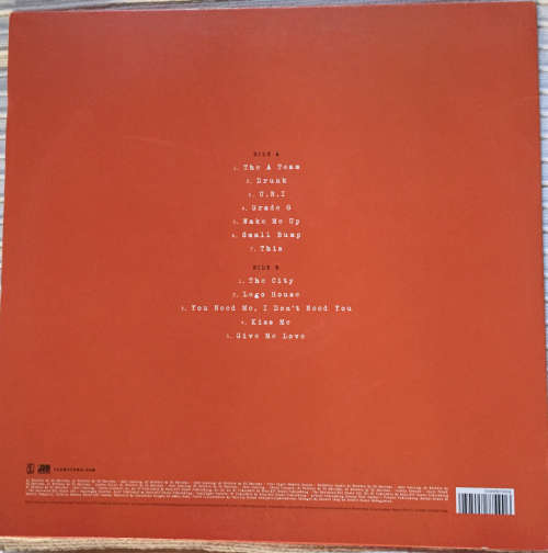Ed Sheeran Vinyl Lp (Orange Disc)
