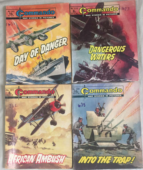 Commando War Stories in Pictures X 10