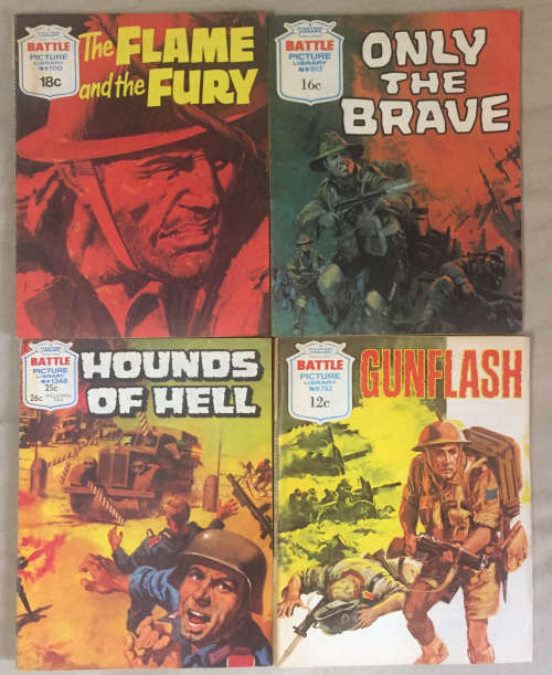 Battle Picture Library Comics X 10