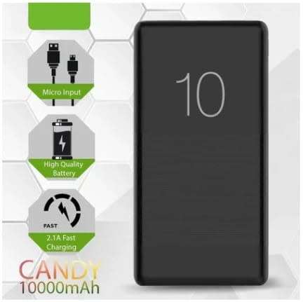 Candy 10000mAh 2USB Power Bank.