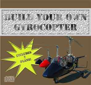 7 Gyrocopter / Autogyro plans