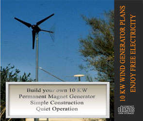 Plans to generate own electricity FREE using wind generators windmill