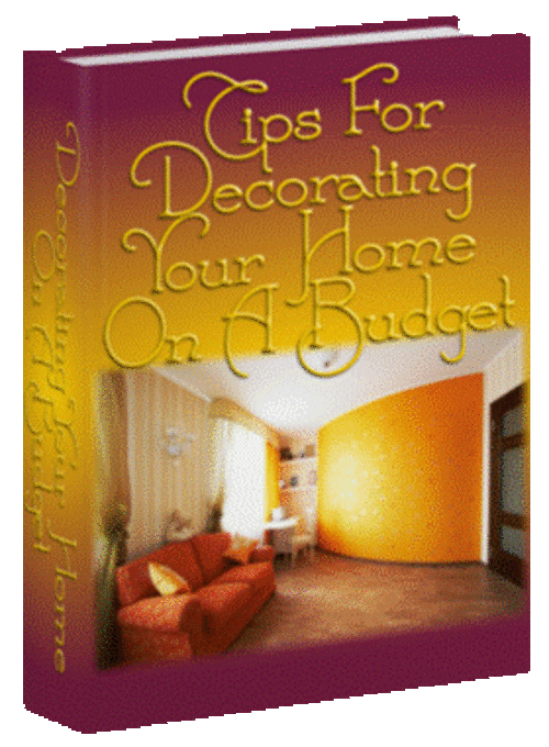 Decorating Your Home On A Budget - FREE DOWNLOAD/1000 FREE on CD - Home