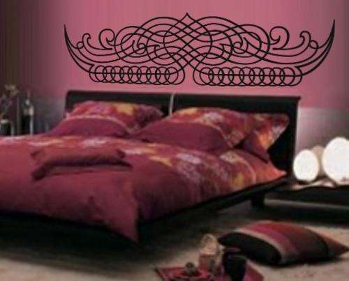 VINYL DECAL - CALLIGRAPHIC DESIGN - WALL ART