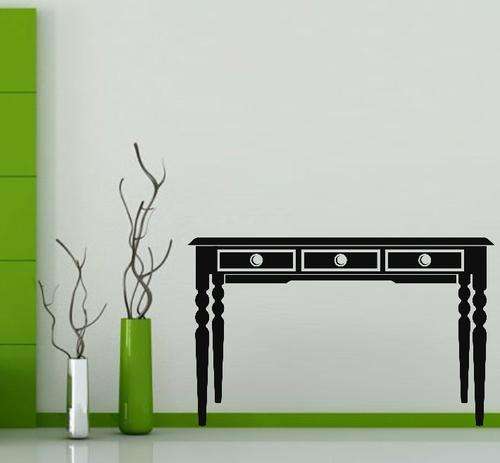 VINYL DECAL - SMART SIDE DESK - WALL ART - CHOOSE COLOUR