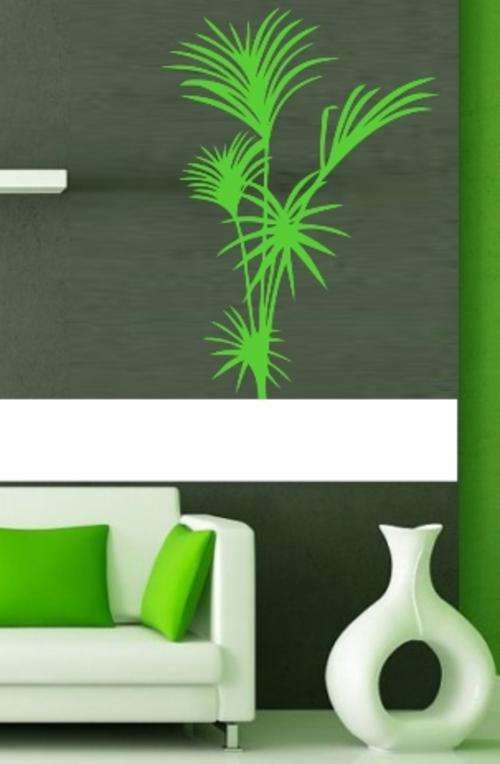 FREE SHIPPING - FERN BRANCHES WALL STICKER - CHOOSE COLOUR