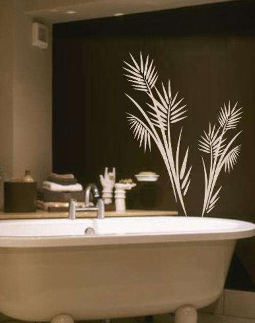 VINYL DECAL - FERN LEAVES 2 - WALL ART