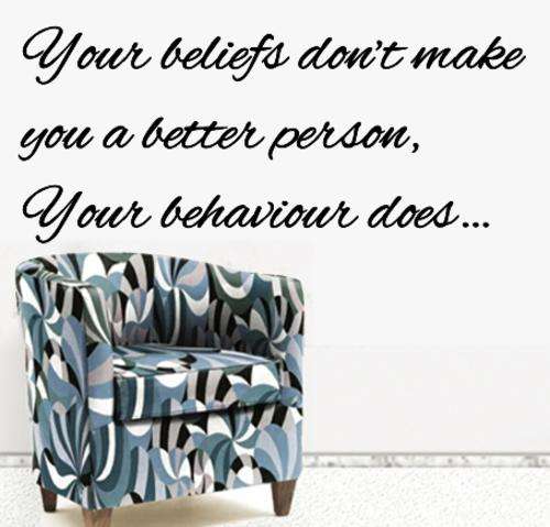 *NEW* VINYL DECAL - BETTER PERSON INSPIRATIONAL QUOTE 1 - WALL ART - CHOOSE COLOUR*