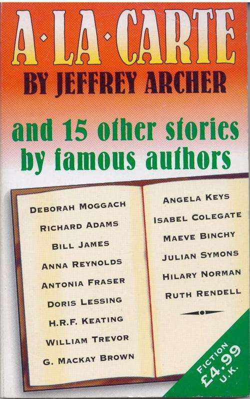 STOCK CLEARANCE SALE - A La Carte -- Jeffery Archer and Others!!