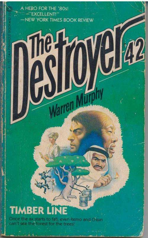 STOCK CLEARANCE SALE - Timber Line - The Destroyer 42 -- Warren Murphy!!