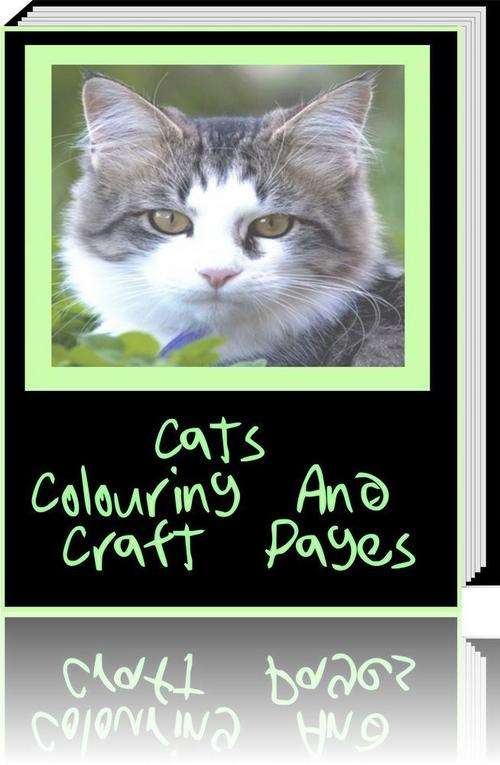Colouring In and Crafting Cats - *Free Postage*