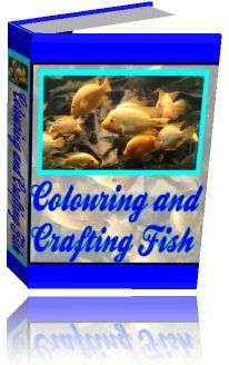 Colouring In and Crafting Fish - *Free Postage*