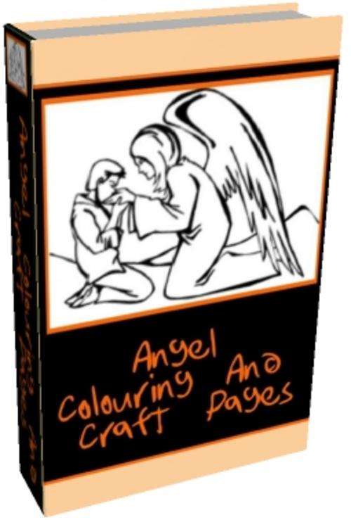 *Colouring In Angels Ebook - *Free Postage*