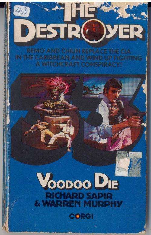 STOCK CLEARANCE SALE - The Destroyer - Voodoo Die - Richard Sapir & Warren Murphy!!