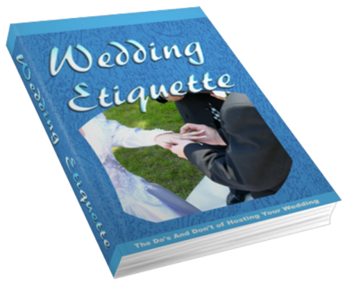 Wedding Etiquette - FREE DOWNLOAD/1000 FREE on CD - Events