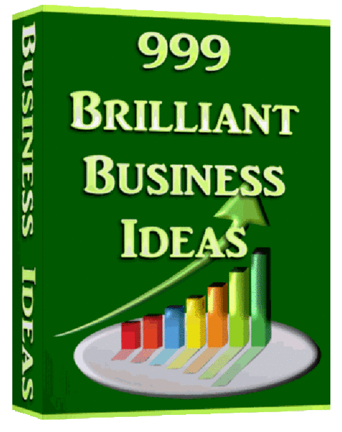 999 Brilliant Business Ideas On CD + 1000 Free Ebooks