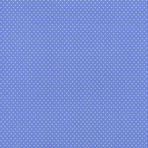 Scrapbooking Paper 30cm x 30cm - Blue & White Polka Dots - Crafts Scrapbooking