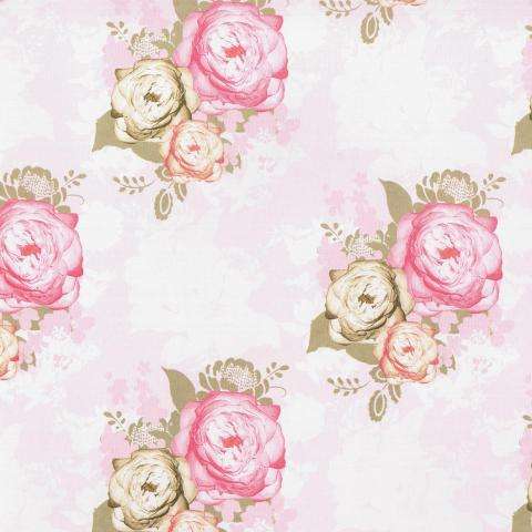 Scrapbooking Paper 30cm x 30cm - Roses - Crafts Scrapbooking